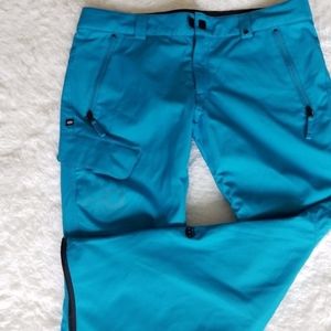 Blue 686 Snowboarding Pants